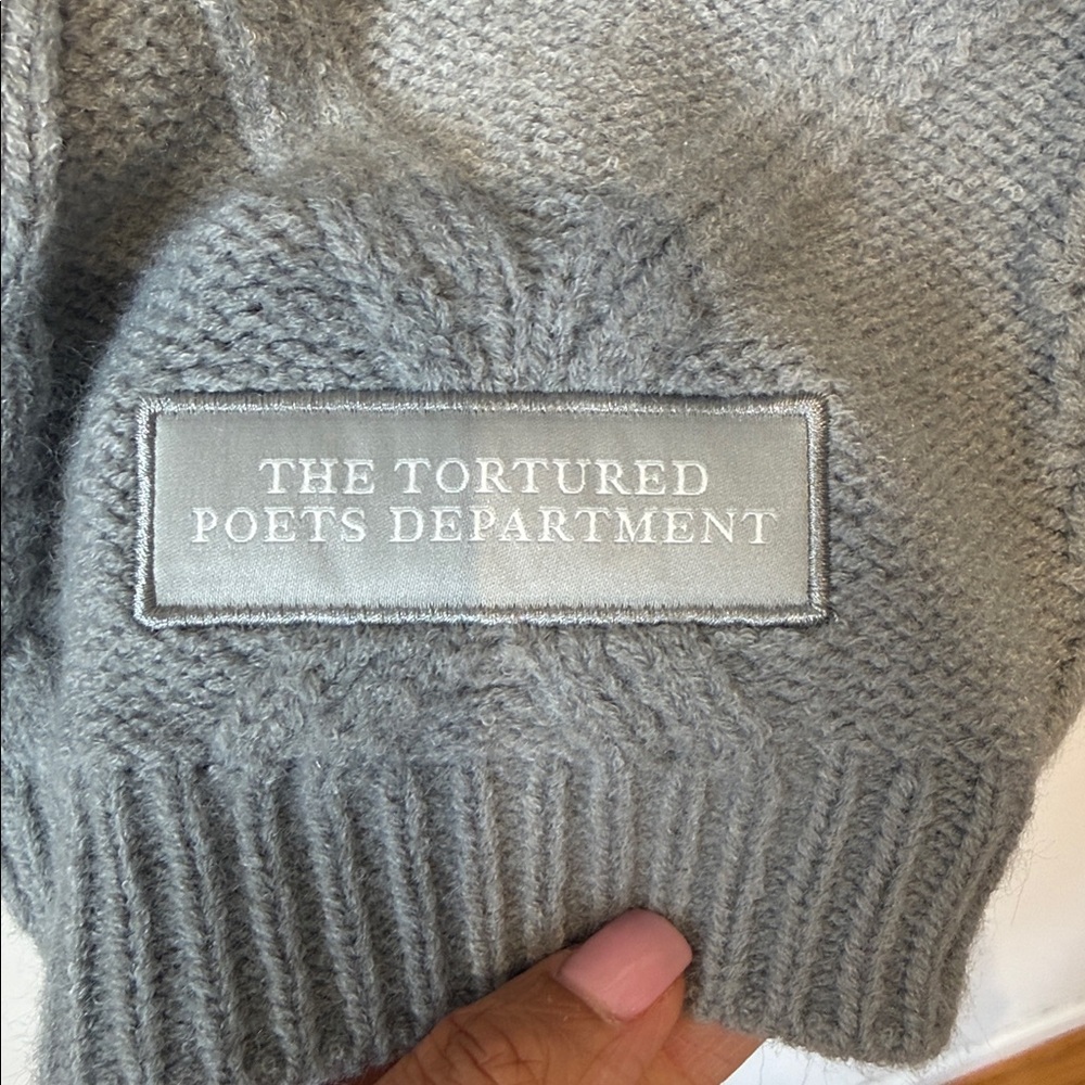 Taylor swift tortured poets dept cardigan Xlarge/2xlarge - Picture 3 of 10